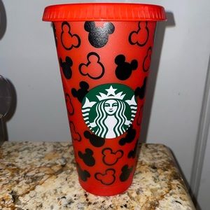 mickey mouse custom starbucks cold cup